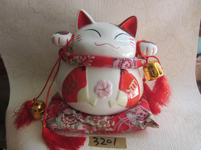 【陶瓷工藝品精典寶貝(招財(cái)貓存錢(qián)罐擺飾)3201】?jī)r(jià)格,廠(chǎng)家,圖片,塑料、樹(shù)脂工藝品,德化縣印藝印刷有限責(zé)任公司-